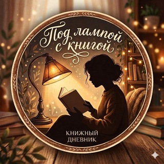 Под лампой с книгой